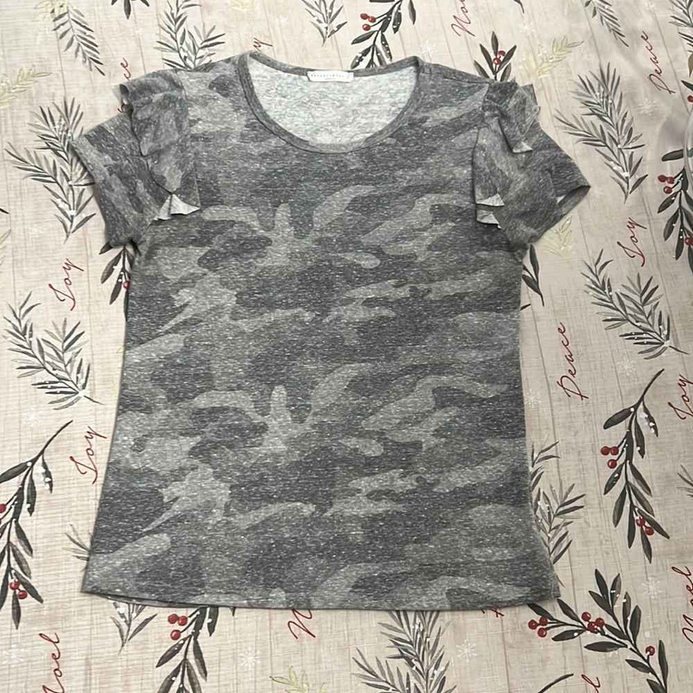 Wasabi + Mint Camo Shirt